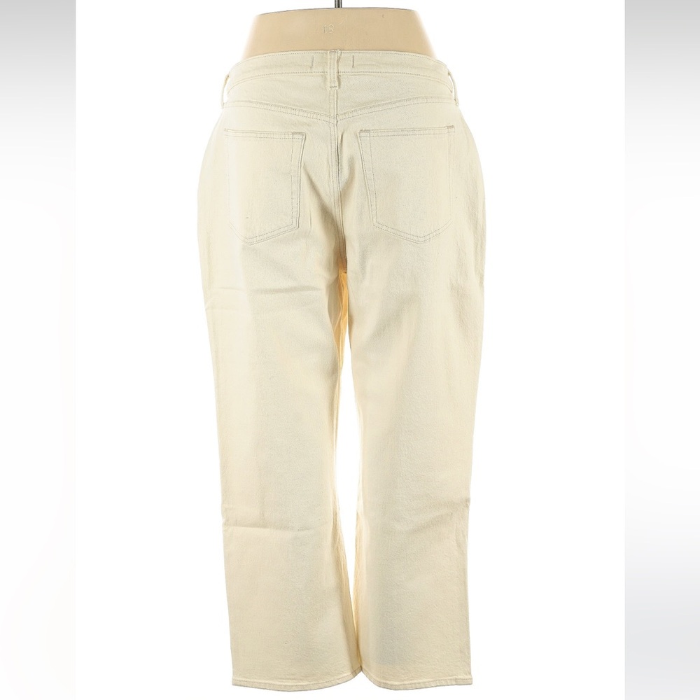 NWT Abercrombie & Fitch Cream The Baggy Midrise | 16s - Picture 2 of 6